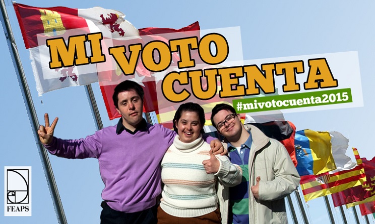 Campaña para concienciar a las personas con discapacidad sobre su derecho al voto