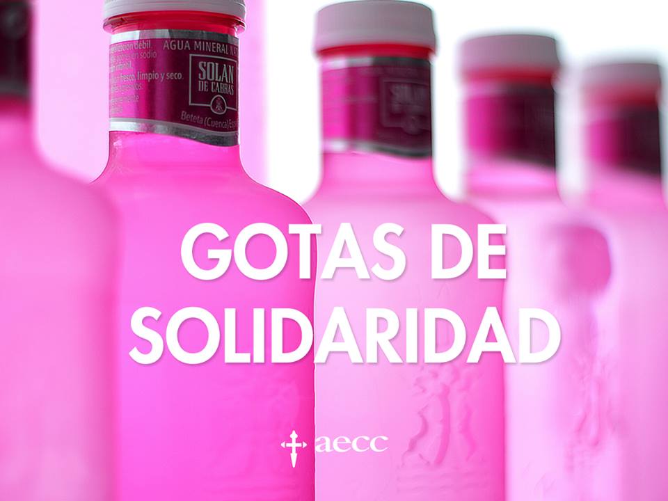 ‘Gotas de Solidaridad’ de la AECC y Solán de Cabras frente al cáncer de mama