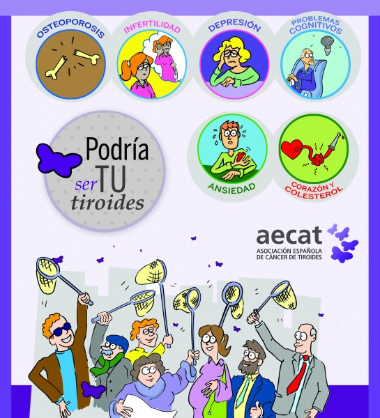 Campaña de sensibilización sobre la disfunción tiroidea de AECAT