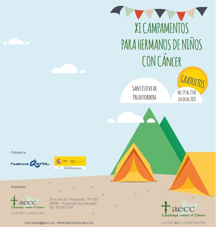 XI Campamentos para hermanos de niños con cáncer de AECC Barcelona