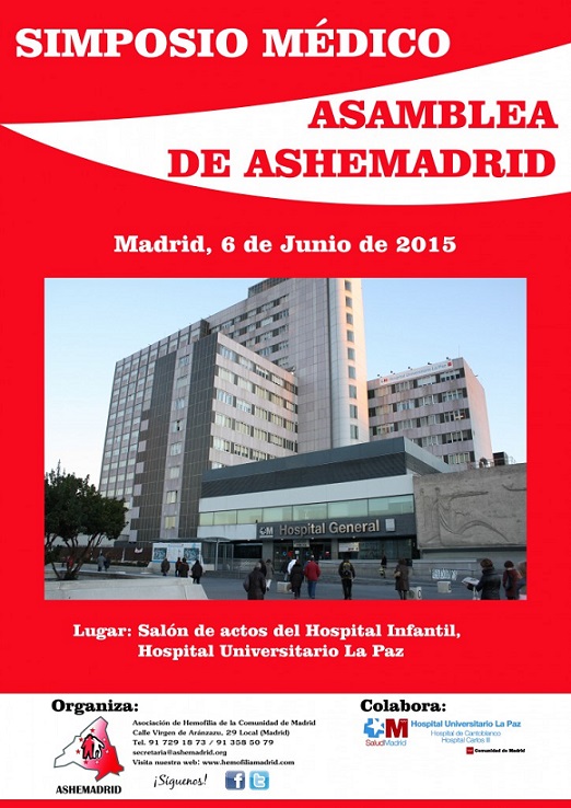 Simposio Médico de Ashemadrid para pacientes de hemofilia y familiares