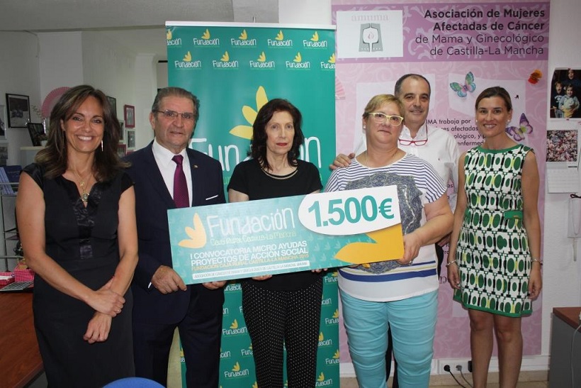 AMUMA recibe una ayuda de 1.500 euros de Fundación Caja Rural CLM