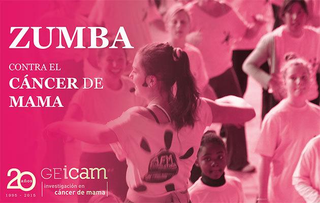 Zumba solidaria para la investigación en cáncer de mama