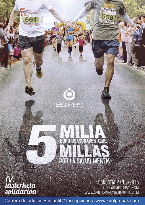 IV Carrera Solidaria ‘5 millas por la Salud Mental’ de Agifes