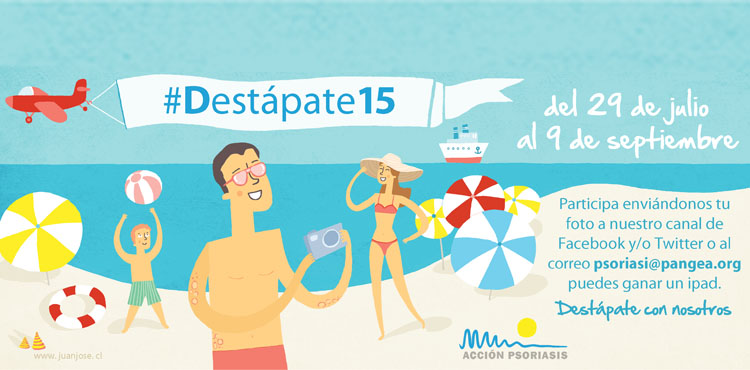 El miércoles se cierra el concurso ‘Destápate ’15’ de Acción Psoriasis