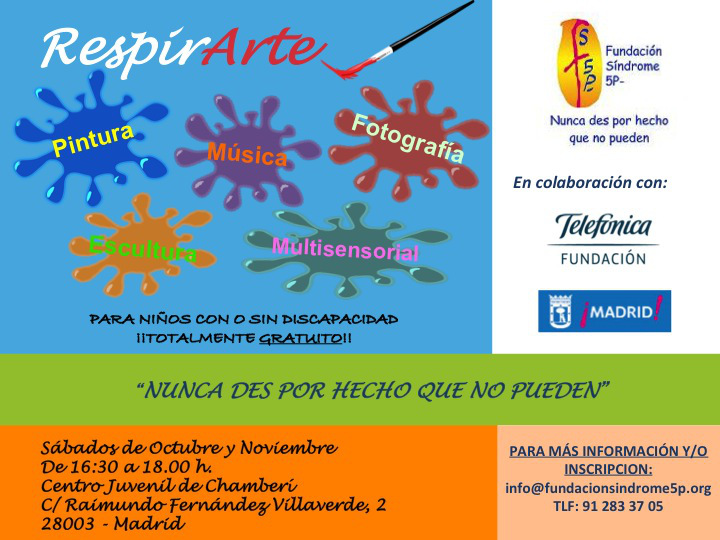 Proyecto ‘RespirArte’ para la diversión multisensorial de los más pequeños