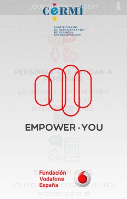 App para el empoderamiento de las personas con discapacidad