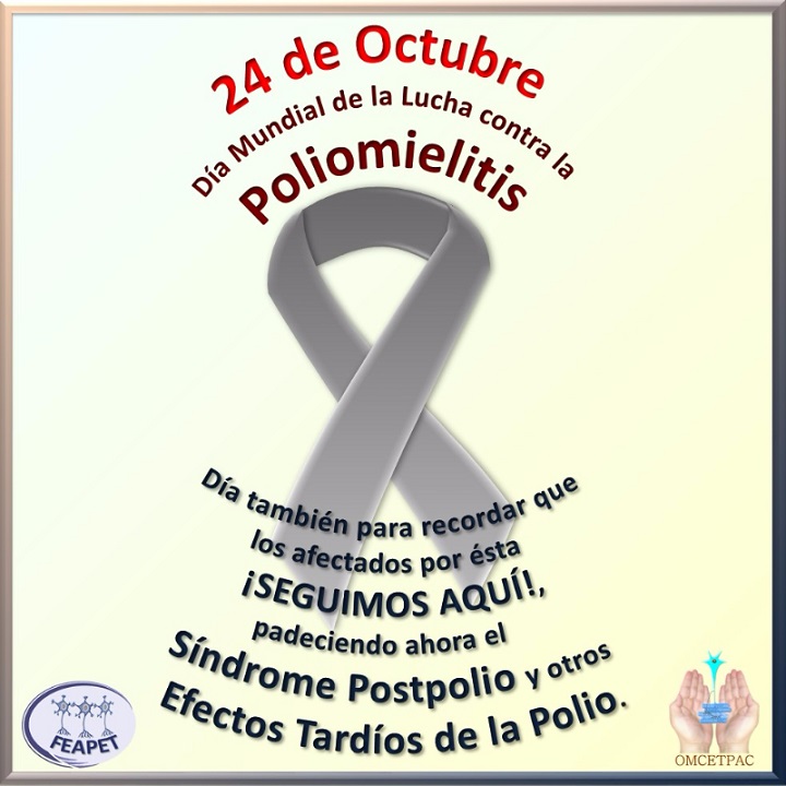 FEAPET denuncia indiferencia hacia los afectados por el síndrome postpolio