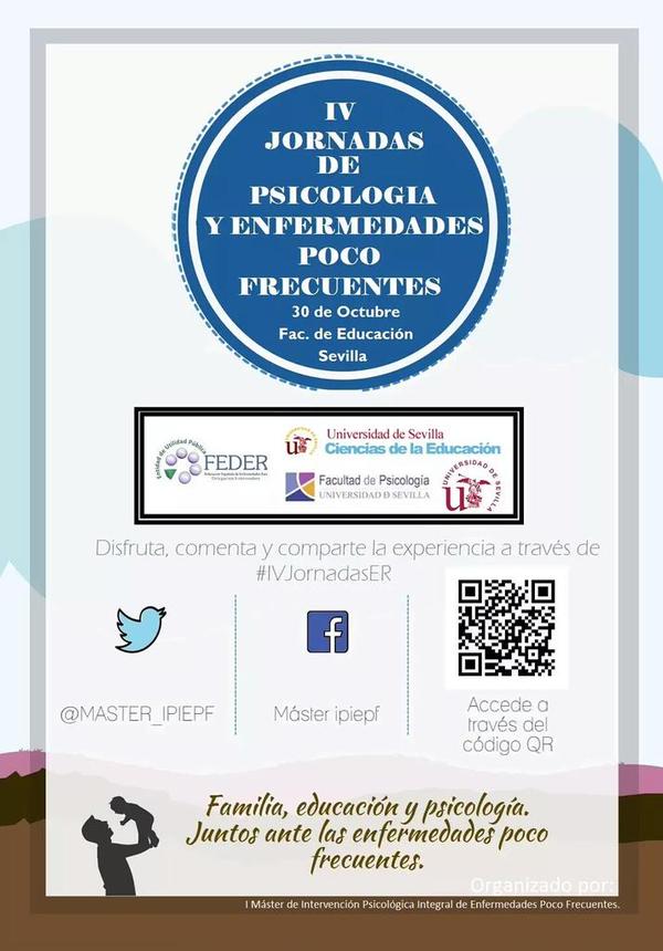 Jornadas de Psicología y Enfermedades Raras, el viernes en Sevilla