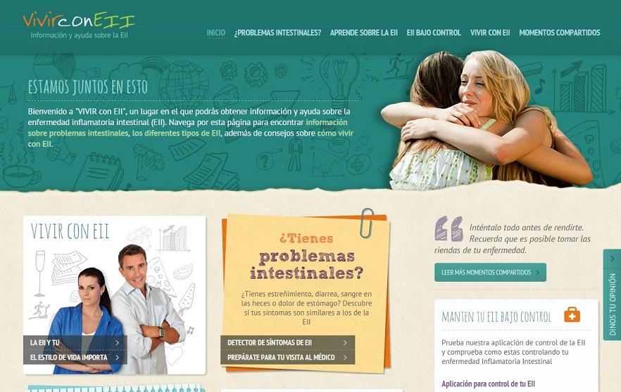 Nueva plataforma web para informar y formar a los pacientes sobre la EII