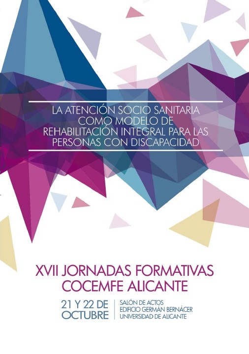XVII Jornadas Formativas de COCEMFE Alicante para personas con discapacidad