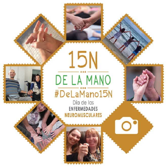 Campaña ‘#DELAMANO15N’ por el Día de las Enfermedades Neuromusculares