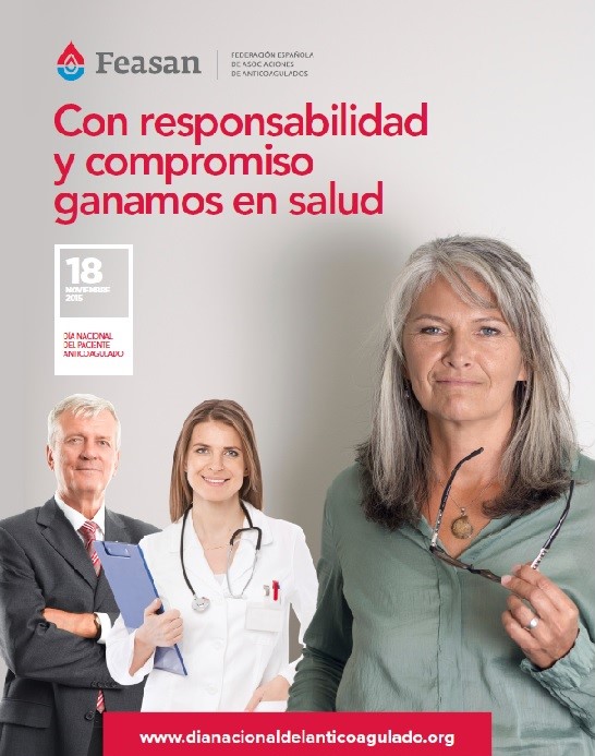 ‘Responsabilidad y compromiso’ en el Día Nacional del Paciente Anticoagulado