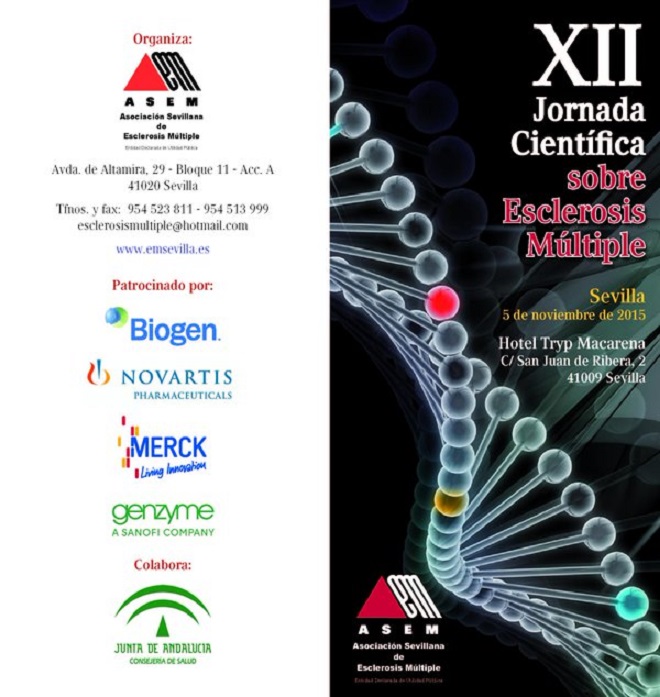 ‘XII Jornada Científica sobre EM’ de ASEM, este jueves en Sevilla