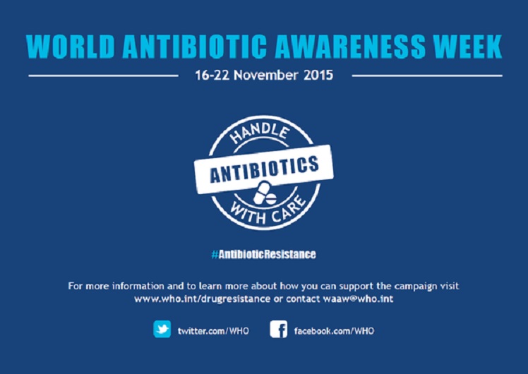 I Semana Mundial de Sensibilización sobre los Antibióticos de la OMS
