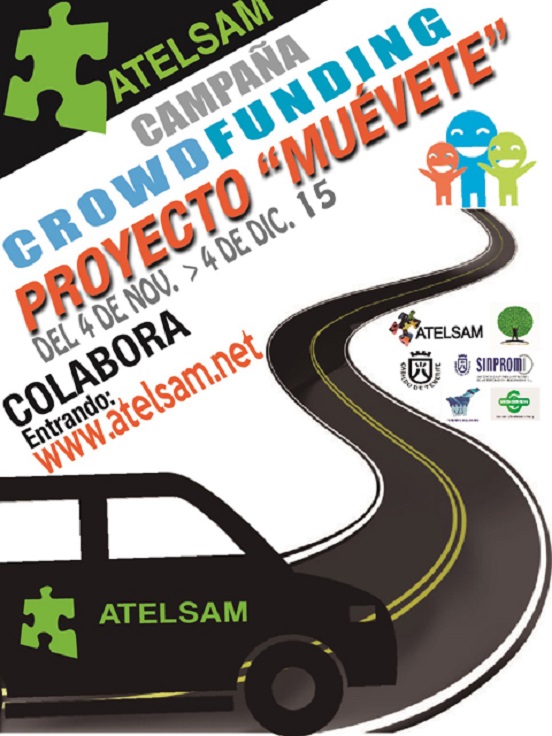 Proyecto ‘Muévete’ de microdonativos de ATELSAM