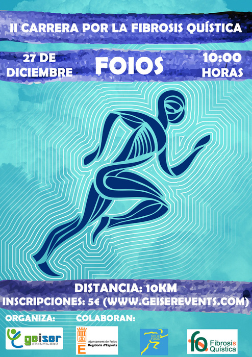Carrera solidaria a favor de la Asociación de FQ de la Comunidad Valenciana