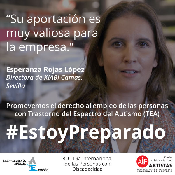 Campaña ‘#EstoyPreparado’ para la inclusión laboral de personas con TEA