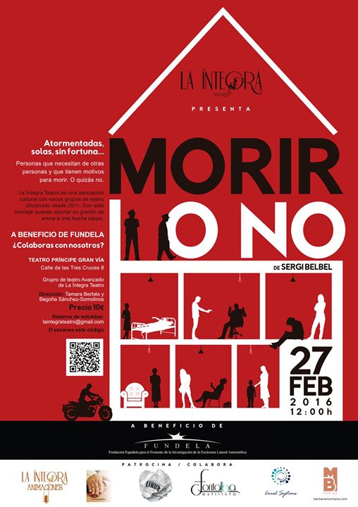 Teatro solidario para la investigación de la esclerosis lateral amiotrófica