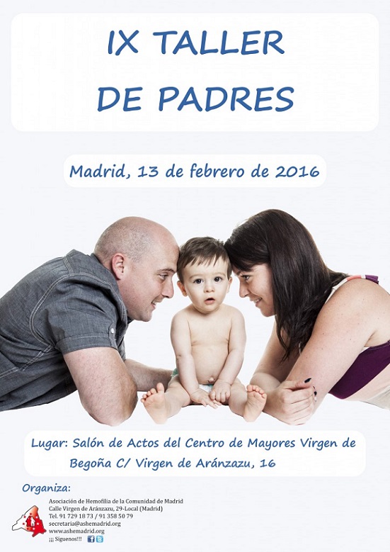 Taller para abordar la incorporación al colegio de los niños con hemofilia
