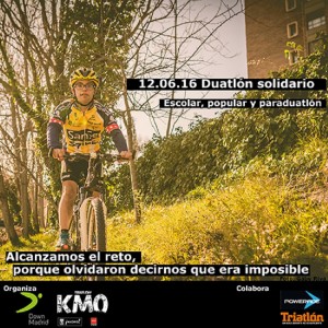 Duatlón Solidario Down Madrid-Triatlón KM0
