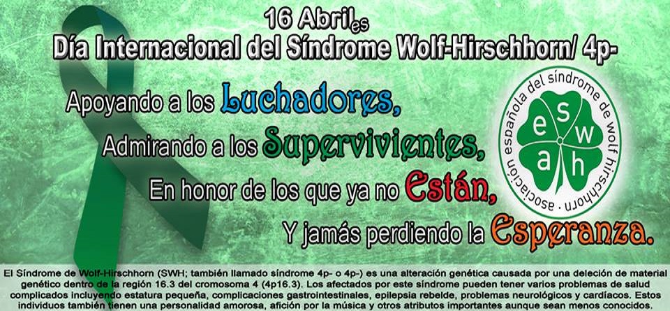 III Día Internacional del Síndrome de Wolf-Hirschhorn, este sábado