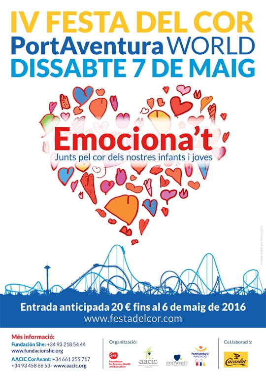 IV Fiesta del Corazón de AACIC y CorAvant en PortAventura World