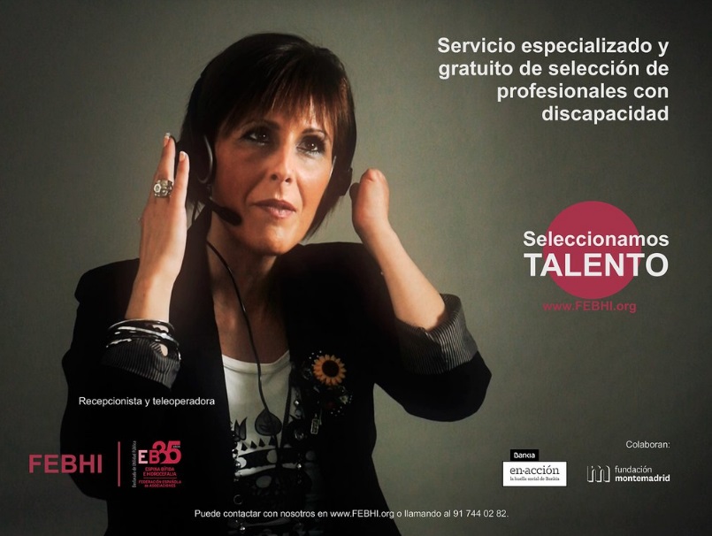 Campaña de FEBHI para la inclusión laboral de personas con discapacidad