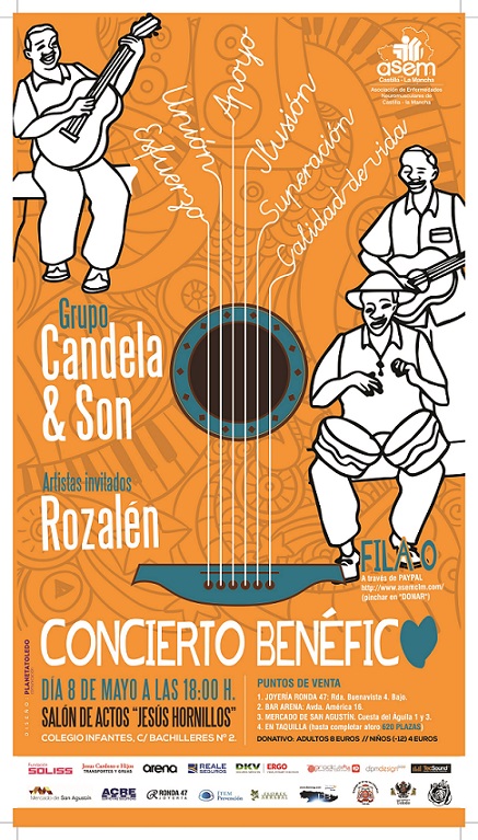Concierto benéfico a favor de ASEM-CLM, el domingo en Toledo