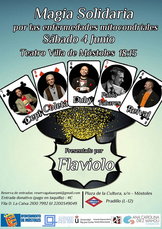 ‘Gala de Magia Solidaria con las Patologías Mitocondriales’ de AEPMI