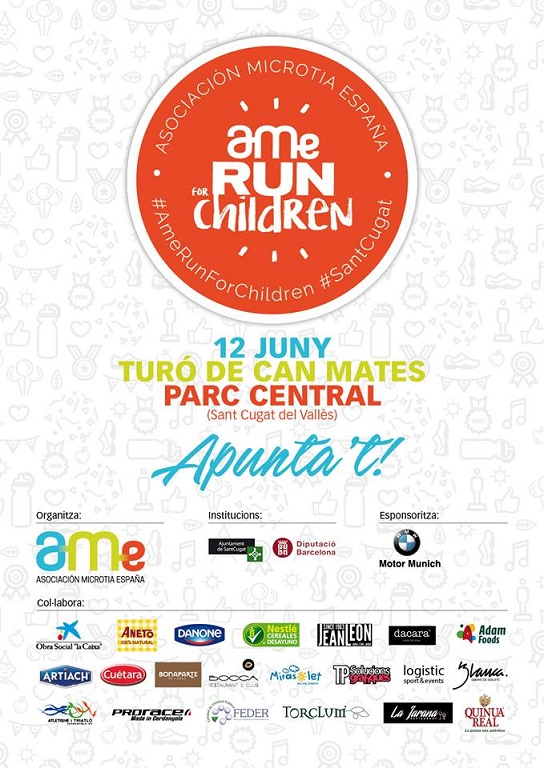 Carrera solidaria de Asociación Microtia España en Sant Cugat del Vallés