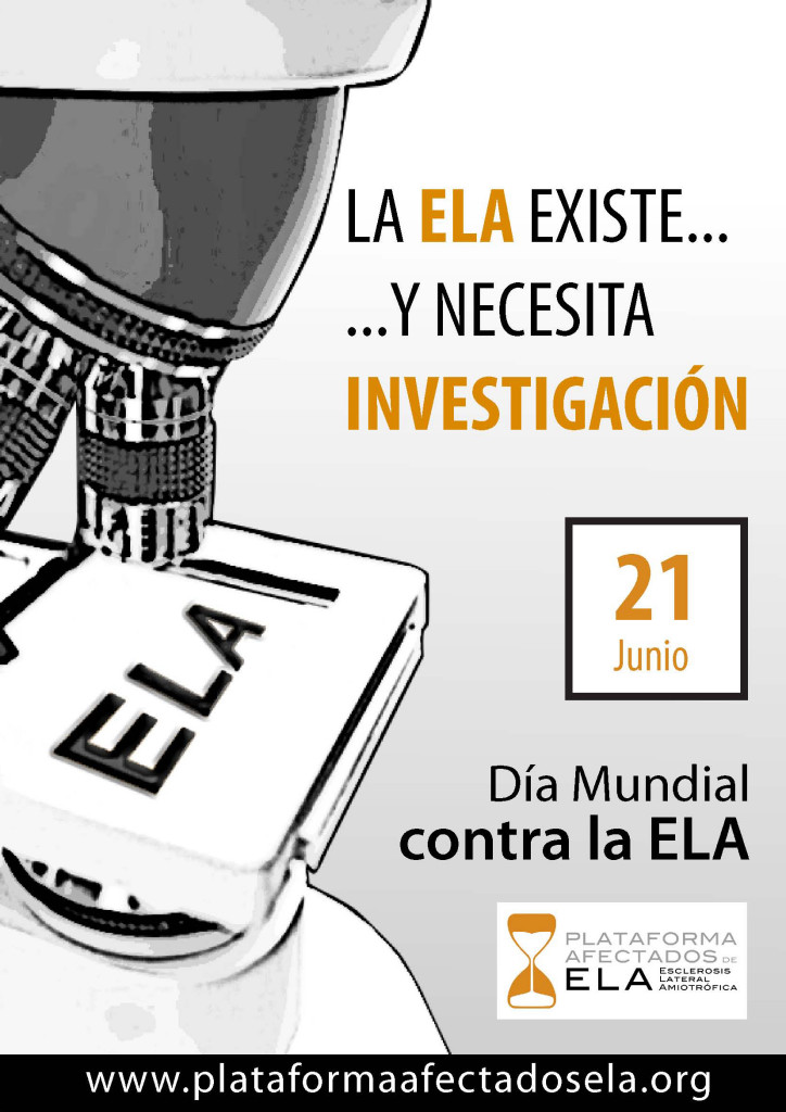 ‘La ELA existe y necesita investigación’ este martes en el Día Mundial de la ELA