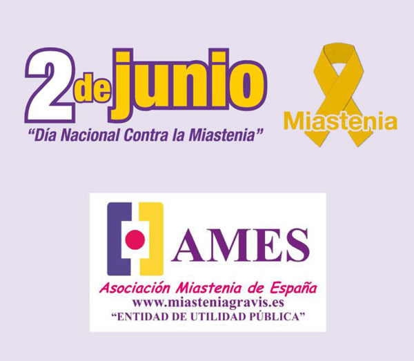 Este jueves, 2 de junio, se celebra el Día Nacional contra la Miastenia