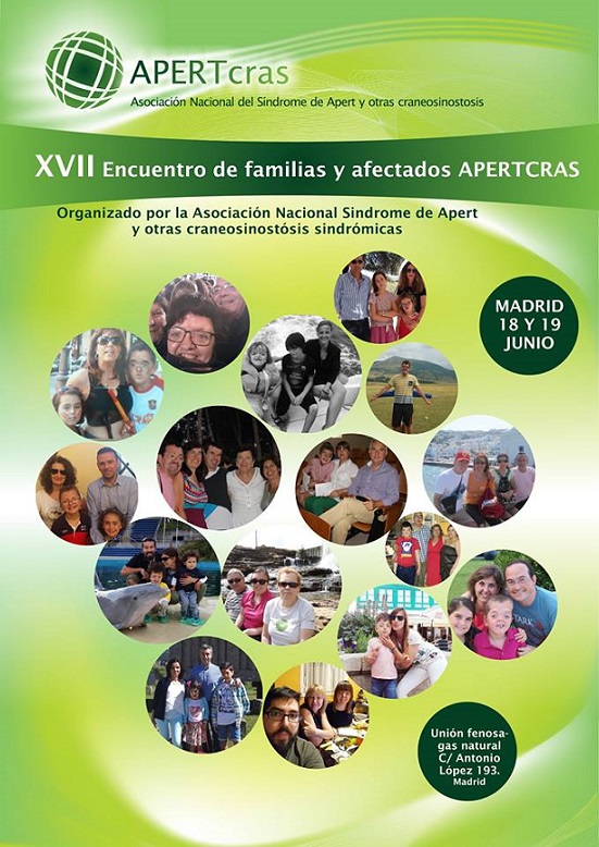 Encuentro de Familias y Afectados de APERTcras, este sábado en Madrid