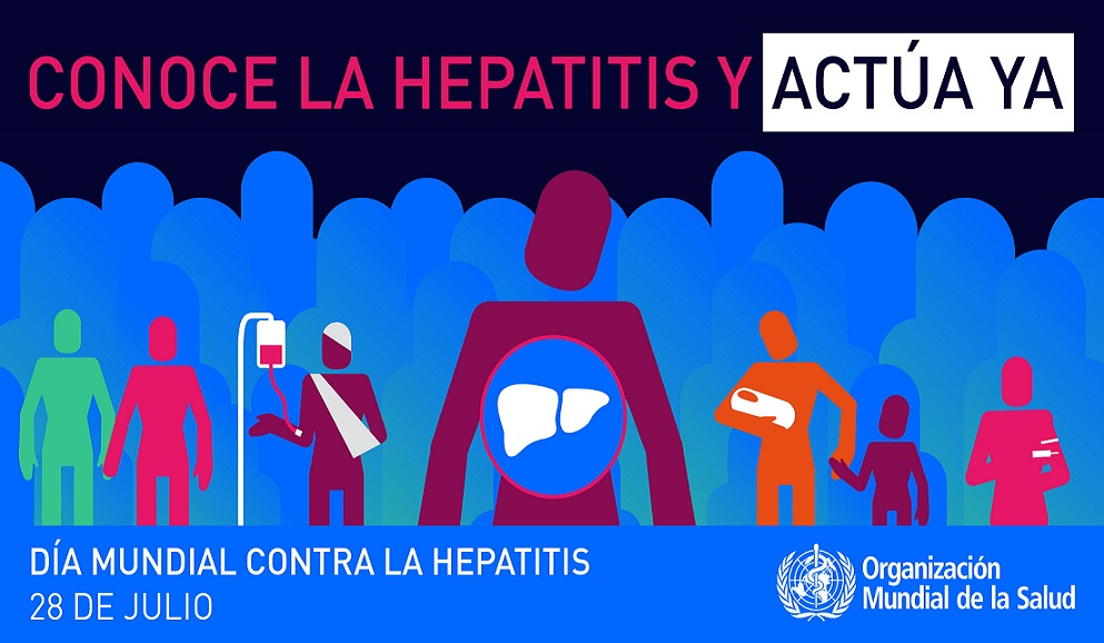 ‘Conoce la hepatitis y actúa ya’ este jueves en el Día Mundial de la Hepatitis