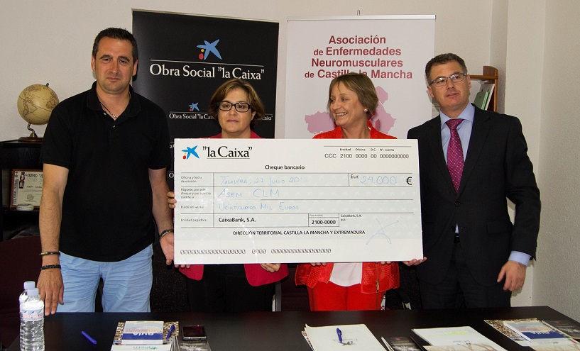 Subvención de 24.000 euros de Obra Social ‘la Caixa’ a ASEM CLM