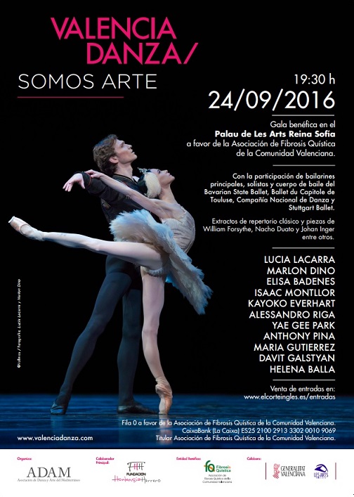 Gala de danza a favor de la Asociación de FQ de la Comunidad Valenciana