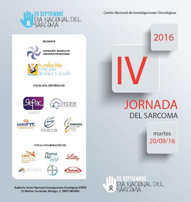 Jornada científica de AEAS por el IV Día Nacional del Sarcoma
