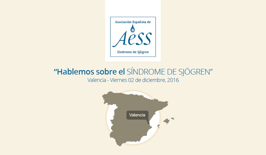 Conferencia ‘Una tarde para el Síndrome de Sjögren’, el viernes en Valencia