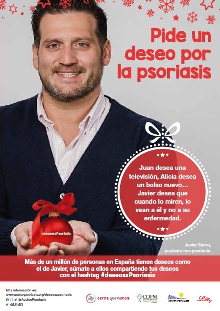 Campaña de divulgación ‘Deseos por Psoriasis’ de Acción Psoriasis