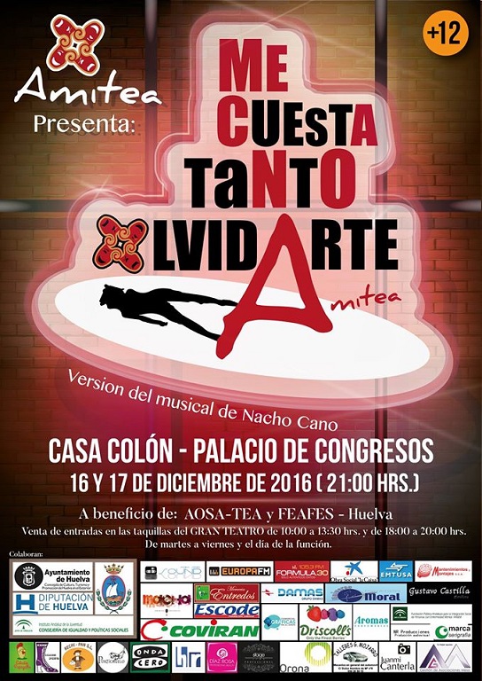 Teatro musical solidario a beneficio de FEAFES Huelva y AOSA-TEA