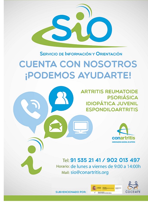 ConArtritis atendió a través de su SIO a cerca de 700 personas en 2016