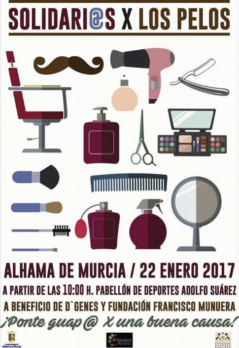 ‘Solidarios por los pelos’ a favor de D’genes y Fundación Francisco Munuera