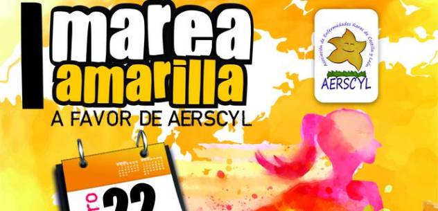 I Marea Amarilla a favor de las Enfermedades Raras en Castilla y León