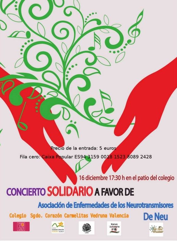 Concierto solidario a beneficio de De Neu, el 27 de enero en Valencia