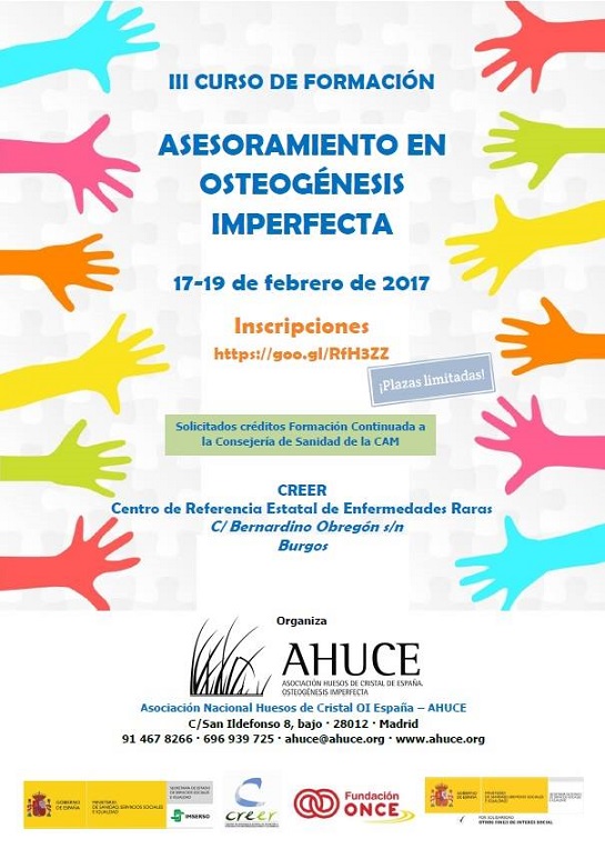 III Curso de Formación ‘Asesoramiento en OI’ de AHUCE en el CREER