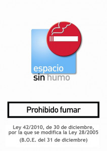 prohibido fumar