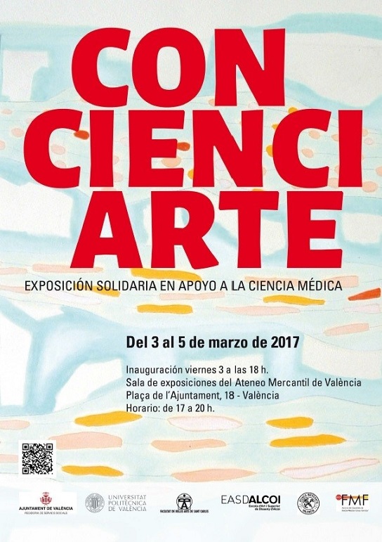 Exposición solidaria en Valencia para la investigación de la FMF