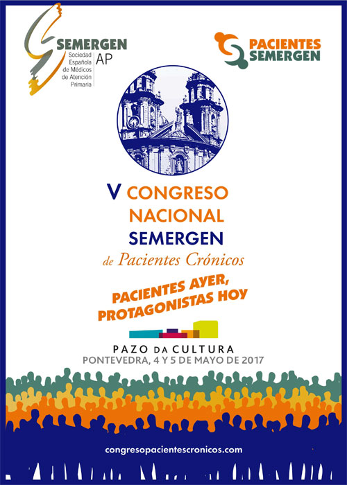 Abierta la inscripción en el V Congreso SEMERGEN de Pacientes Crónicos