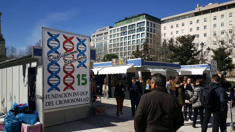 Mercado solidario para la investigación del síndrome de Inv-Dup del 15Q